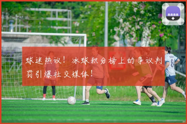 球迷热议！冰球积分榜上的争议判罚引爆社交媒体！